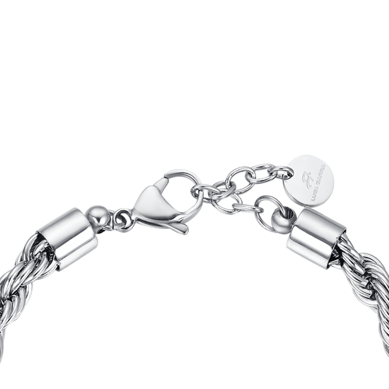 BRACELET EN MAILLE D'ACIER POUR HOMMES