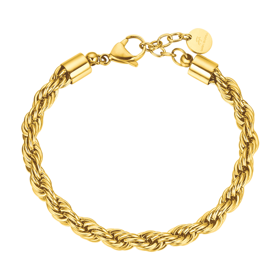 BRACELET POUR HOMME EN ACIER TISSÉ Luca Barra