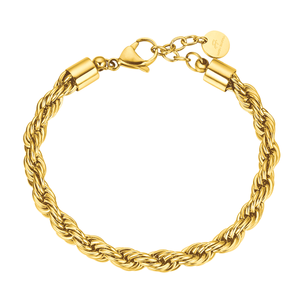 BRACELET EN MAILLE D'ACIER POUR HOMMES