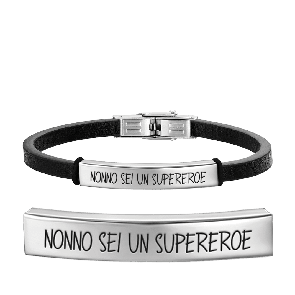 BRACELET D'ACIER POUR HOMME GRAND-PÈRE VOUS ÊTES UN SUPER SUPER SUPER SUPERH SUPERH SUPERH SUPERH SUPERH SUPERH