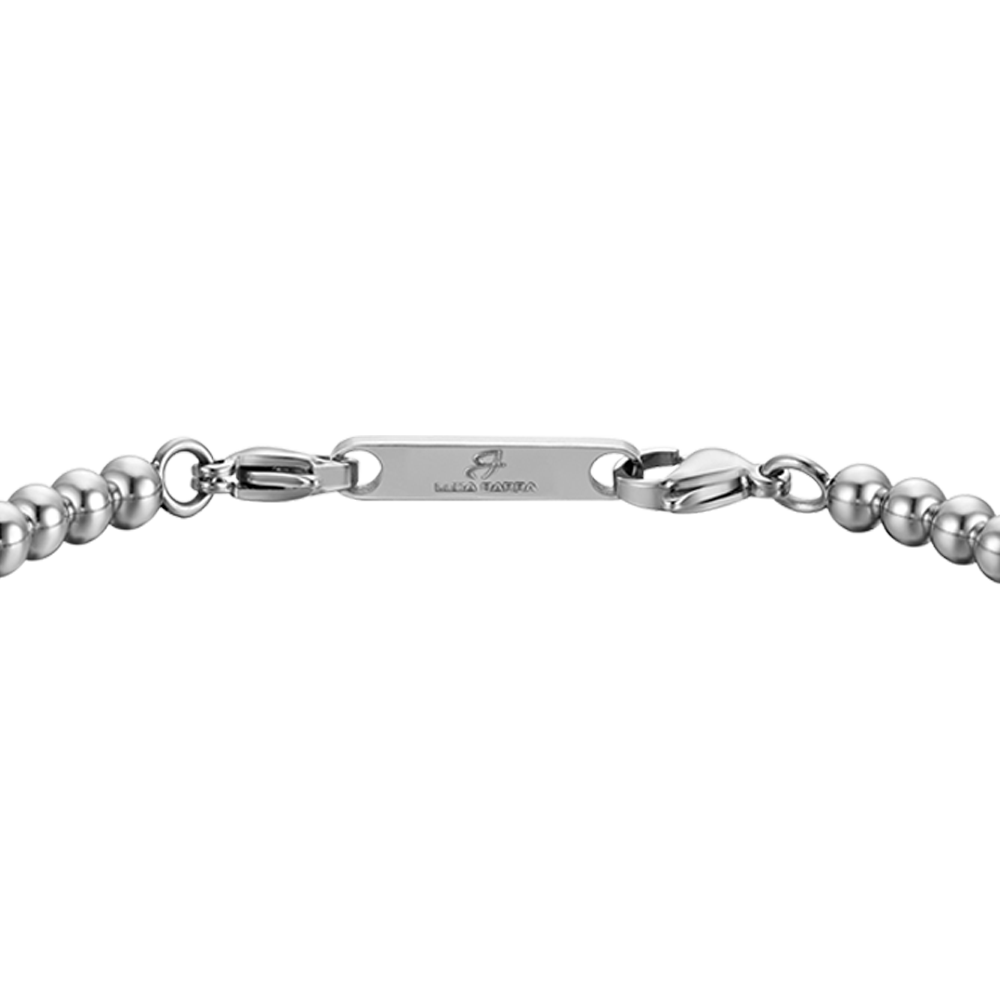 BRACELET HOMME EN ACIER AVEC PIERRES EN OEIL DE TIGRE