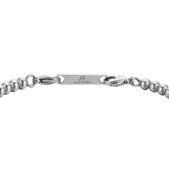 BRACELET HOMME EN ACIER AVEC PIERRES EN OEIL DE TIGRE