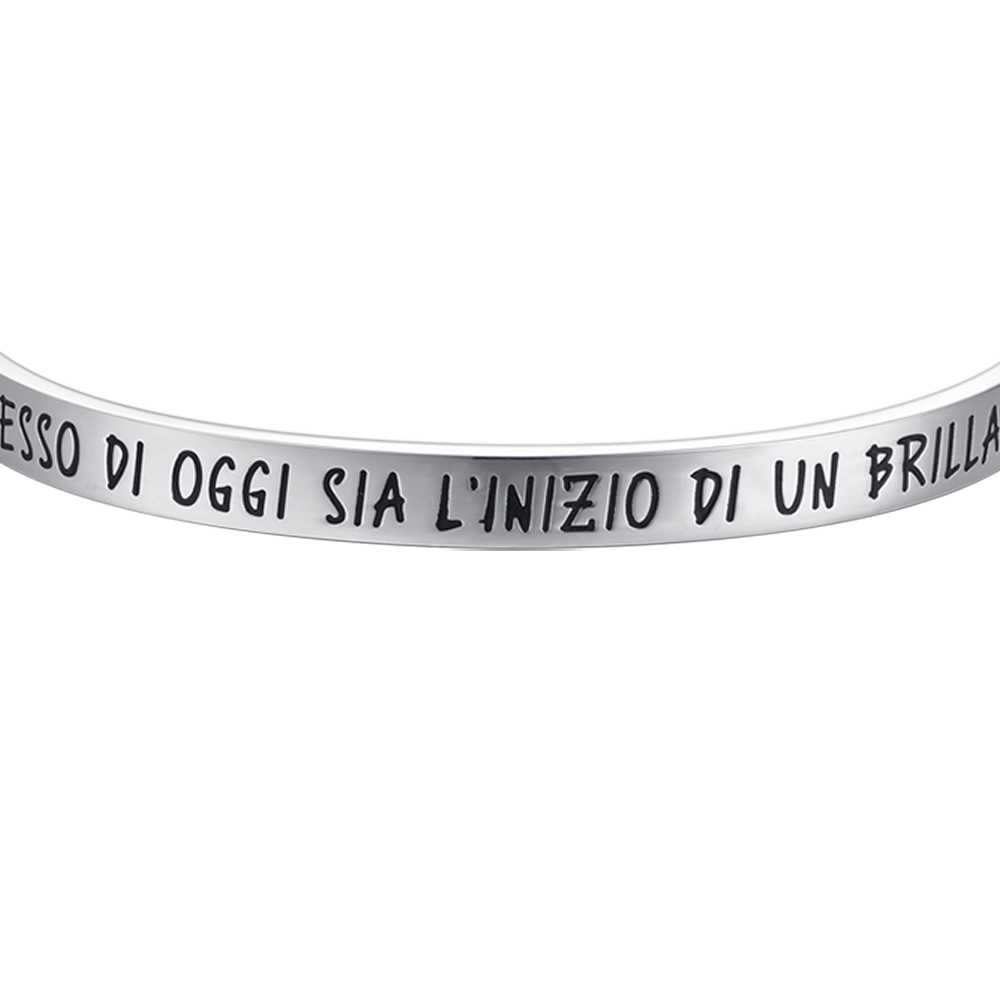 BRACELET EN ACIER POUR HOMMES LE SUCCÈS D'AUJOURD'HUI EST LE DÉBUT D'UN AVENIR BRILLANT