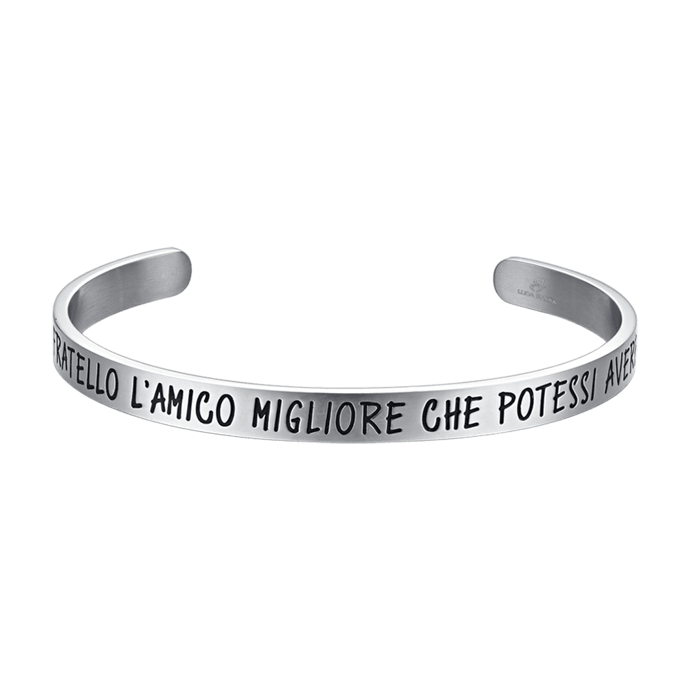 BRACELET EN ACIER POUR HOMME FRÈRE LE MEILLEUR AMI QUE VOUS PUISSIEZ AVOIR