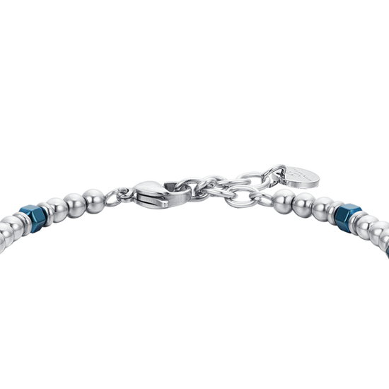 BLUE EMATITE STEEL MEN'S BRACELET Luca Barra