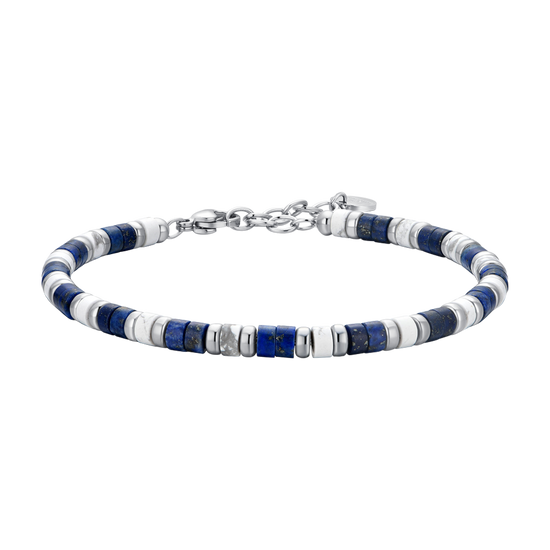 BRACELET HOMME EN ACIER LAPIS