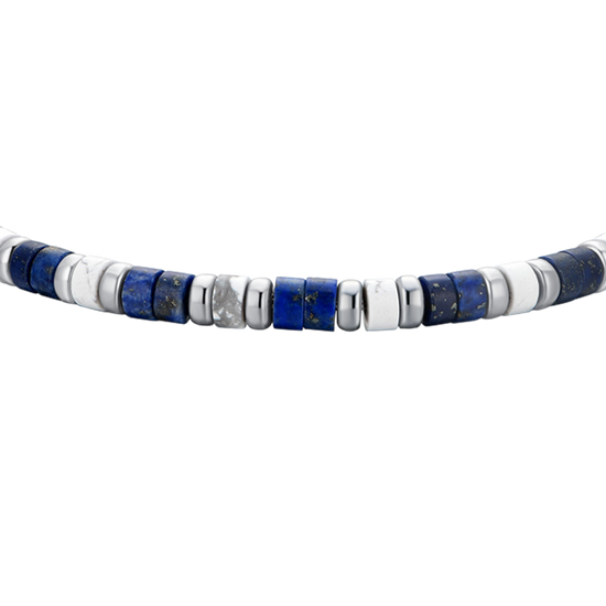 BRACELET HOMME EN ACIER LAPIS