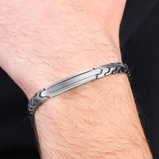 BRACELET EN ACIER POUR HOMMES