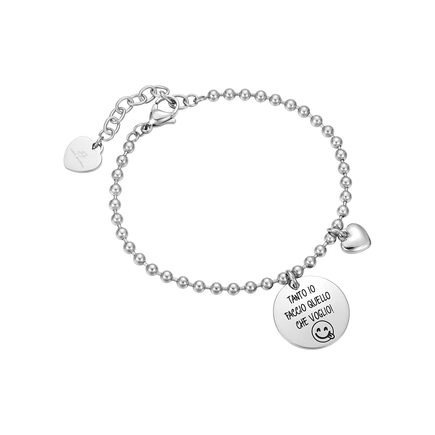 BRACELET AVEC INSCRIPTION "JE FAIS CE QUE JE VEUX".