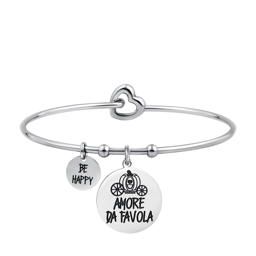 FAIRYTALE LOVE BRACELET EN ACIER POUR FEMMES