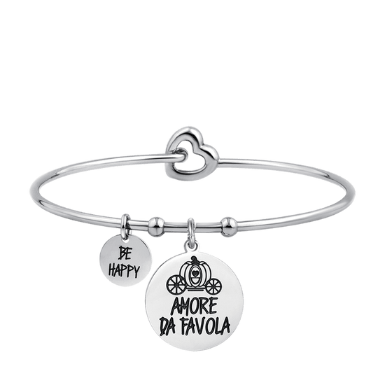 FAIRYTALE LOVE BRACELET EN ACIER POUR FEMMES