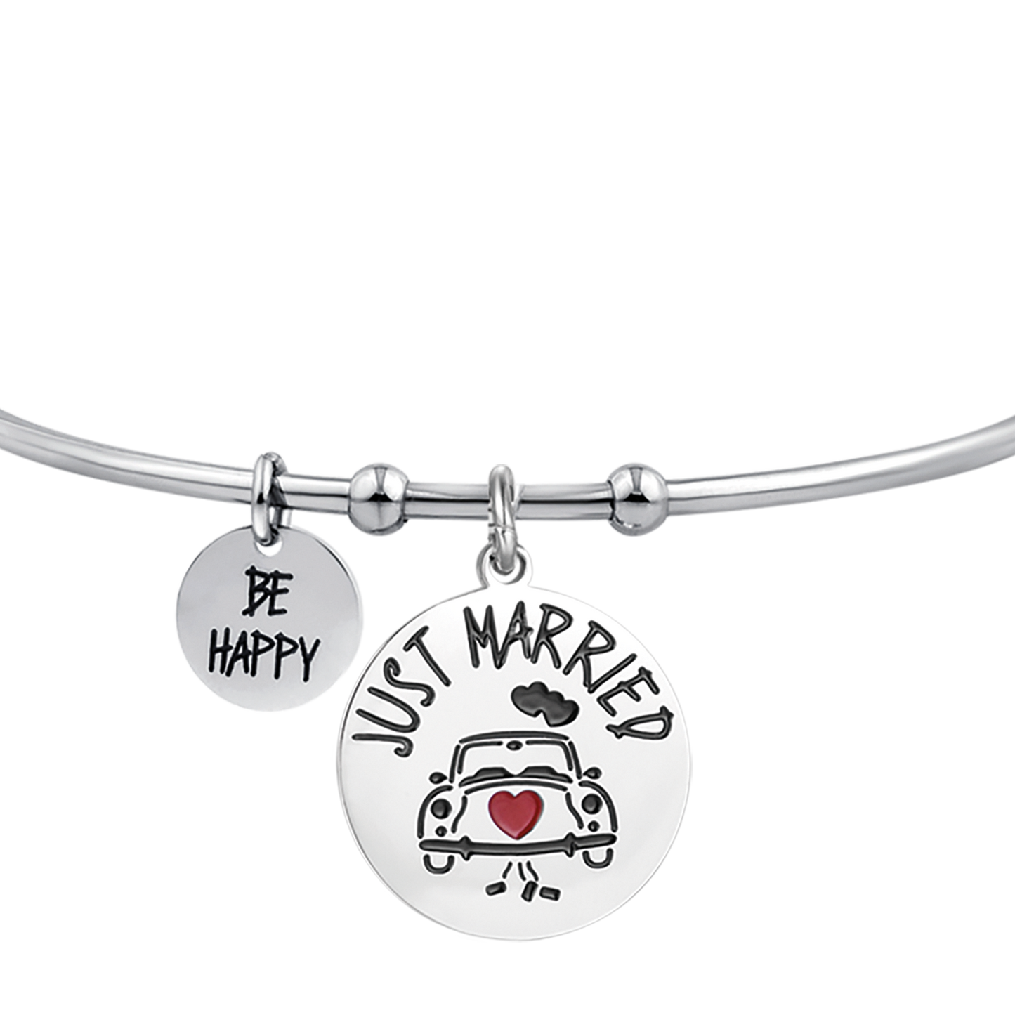 JUST MARRIED STEEL BRACELET POUR FEMMES