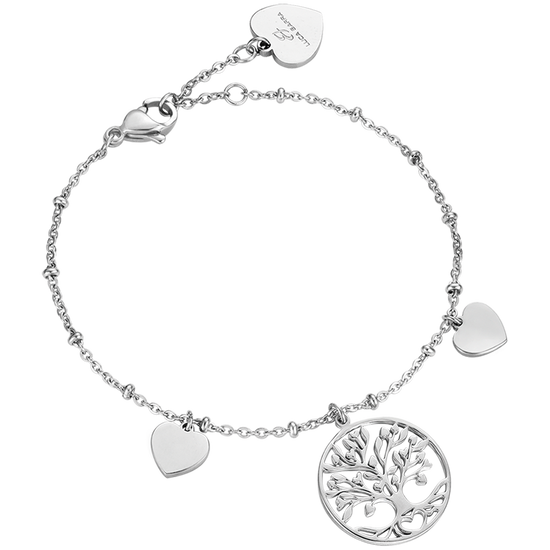 BRACELET FEMME EN ACIER AVEC ARBRE DE VIE