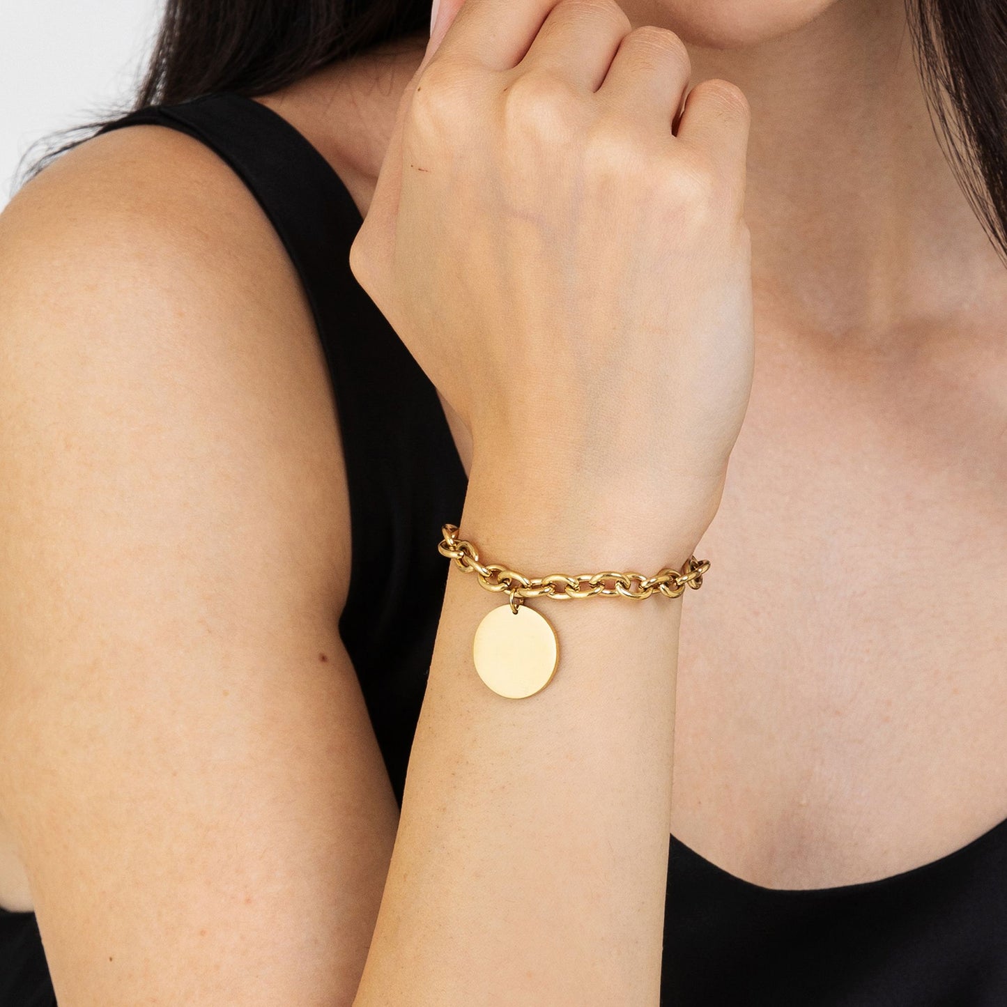 BRACELET PERSONNALISÉ EN ACIER POUR FEMMES