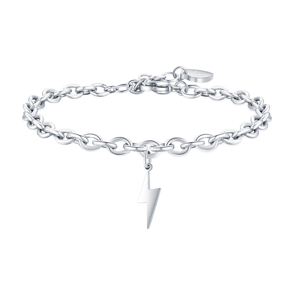 BRACELET FEMME EN ACIER ÉCLAIR