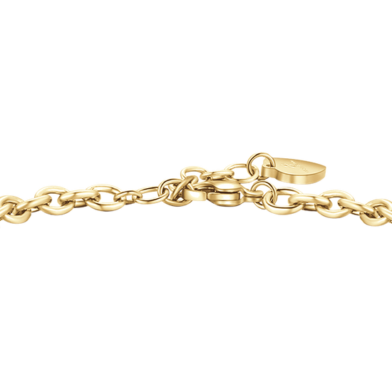 BRACELET POUR FEMME EN ACIER PLAQUÉ OR AVEC LICORNE