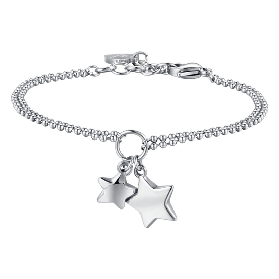 IP BRACELET FEMME EN ACIER DORÉ AVEC ÉTOILES