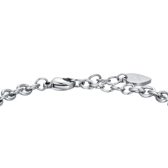 BRACELET EN ACIER POUR FEMME AVEC CADENAS