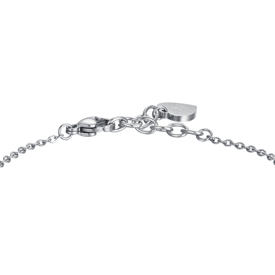 BRACELET EN ACIER POUR FEMMES AVEC PENDENTIFS EN FORME D'ÉTOILE