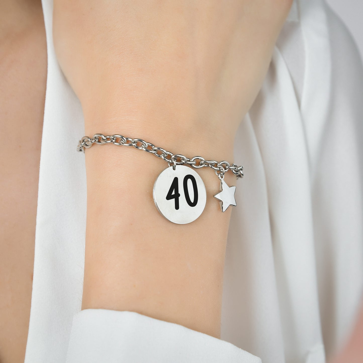 40 BRACELET FEMME EN ACIER LE MEILLEUR EST À VENIR