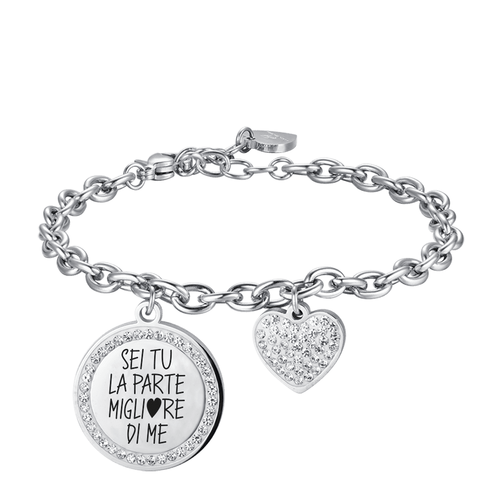 BRACELET EN ACIER POUR FEMMES TU ES LA MEILLEURE PARTIE DE MOI