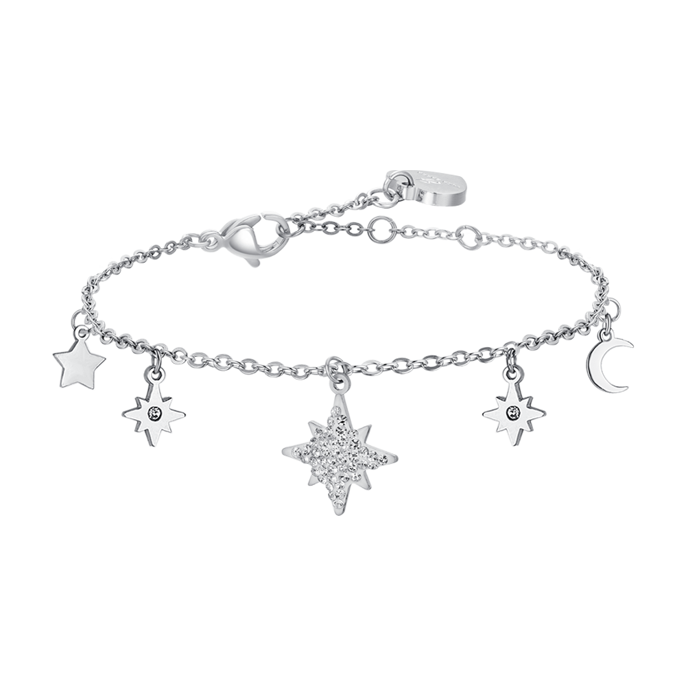 BRACELET FEMME EN ACIER SISSI STAR