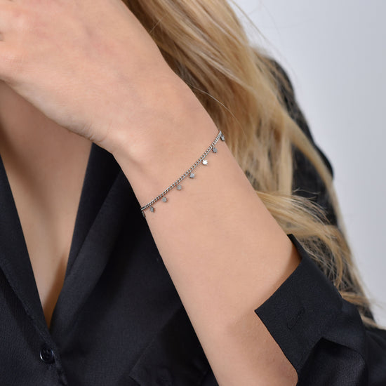 BRACELET FEMME EN ACIER SISSI STARS