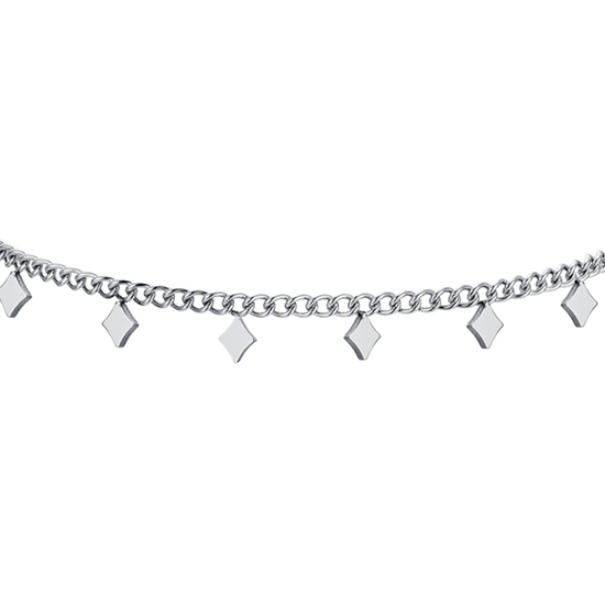 BRACELET EN ACIER DIAMANTÉ POUR FEMMES