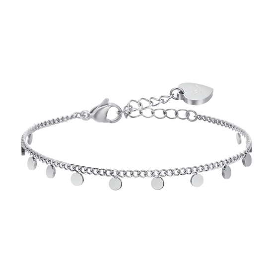 BRACELET ACIER POUR FEMME AVEC RUBAN Luca Barra