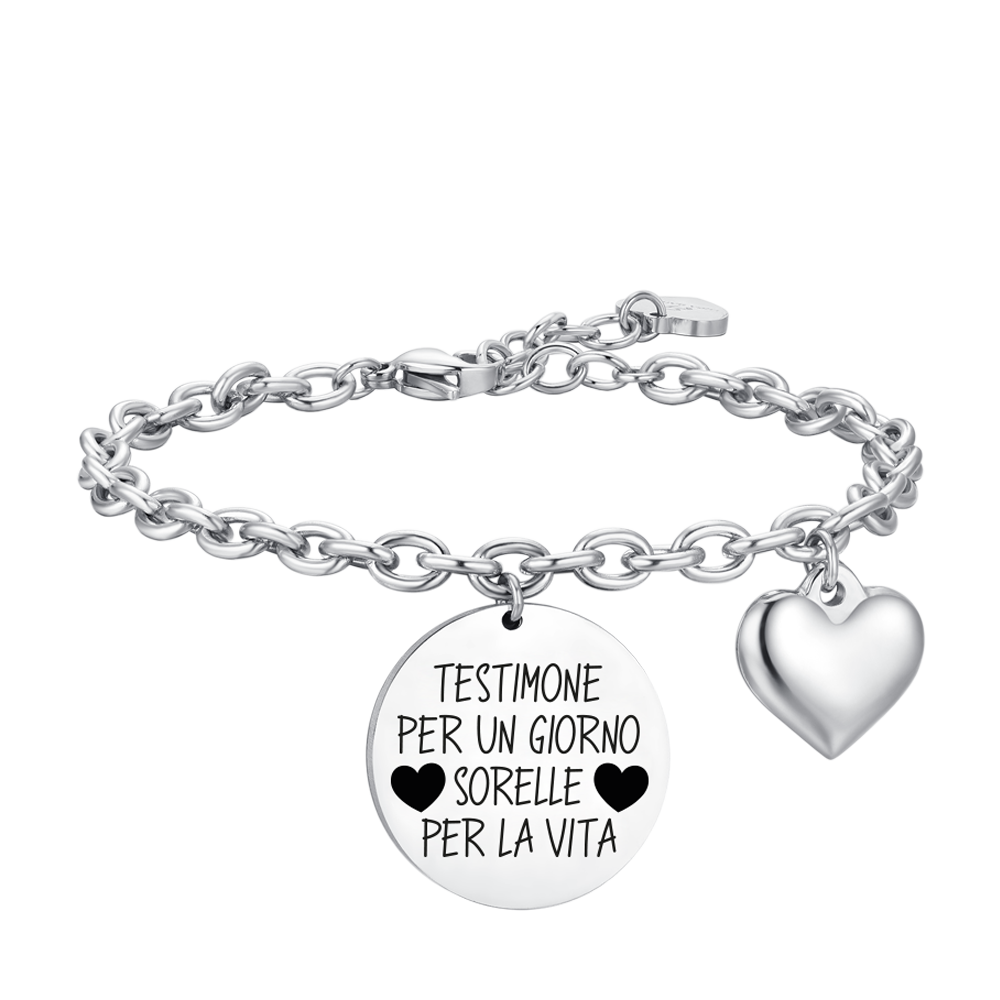 BRACELET TÉMOIN EN ACIER POUR FEMMES