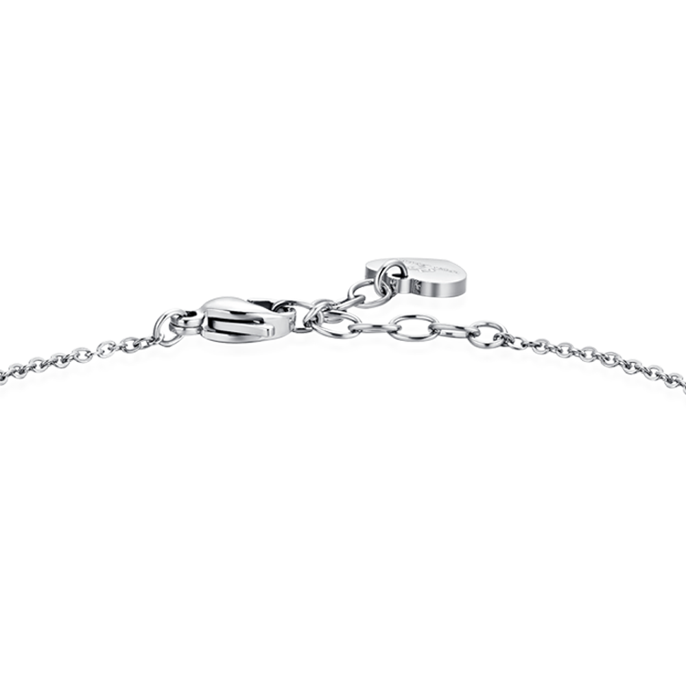 BRACELET FEMME EN ACIER ÉTOILES ET ZIRCONS