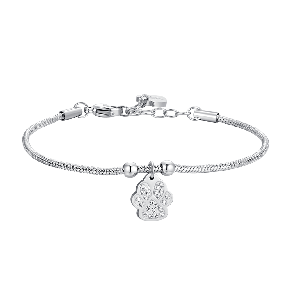 BRACELET FEMME EN ACIER AVEC PATTE