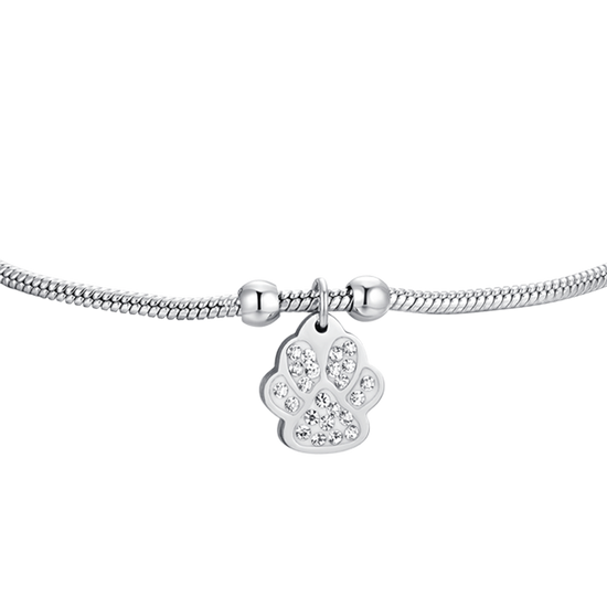 BRACELET FEMME EN ACIER AVEC PATTE