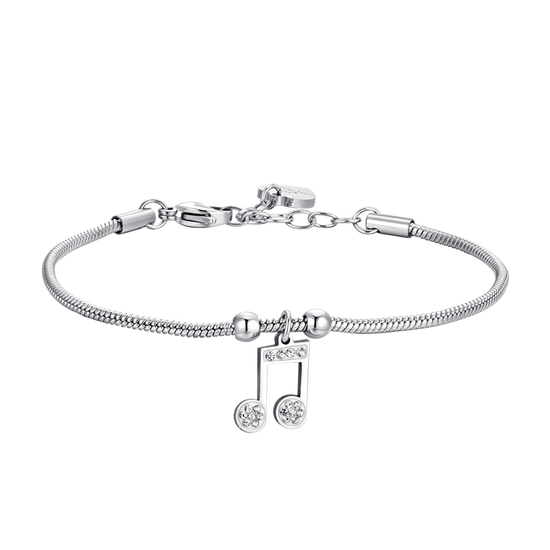 BRACELET FEMME EN ACIER AVEC NOTE DE MUSIQUE