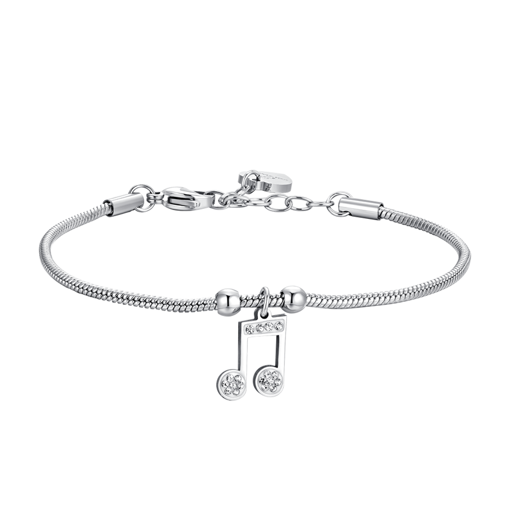 BRACELET FEMME EN ACIER AVEC NOTE DE MUSIQUE