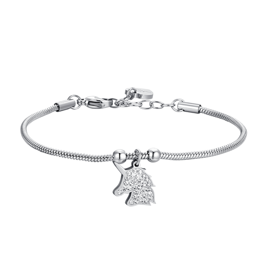 BRACELET EN ACIER POUR FEMMES AVEC LICORNE