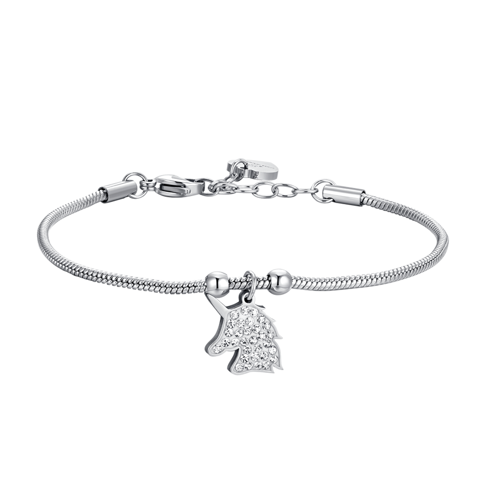 BRACELET EN ACIER POUR FEMMES AVEC LICORNE