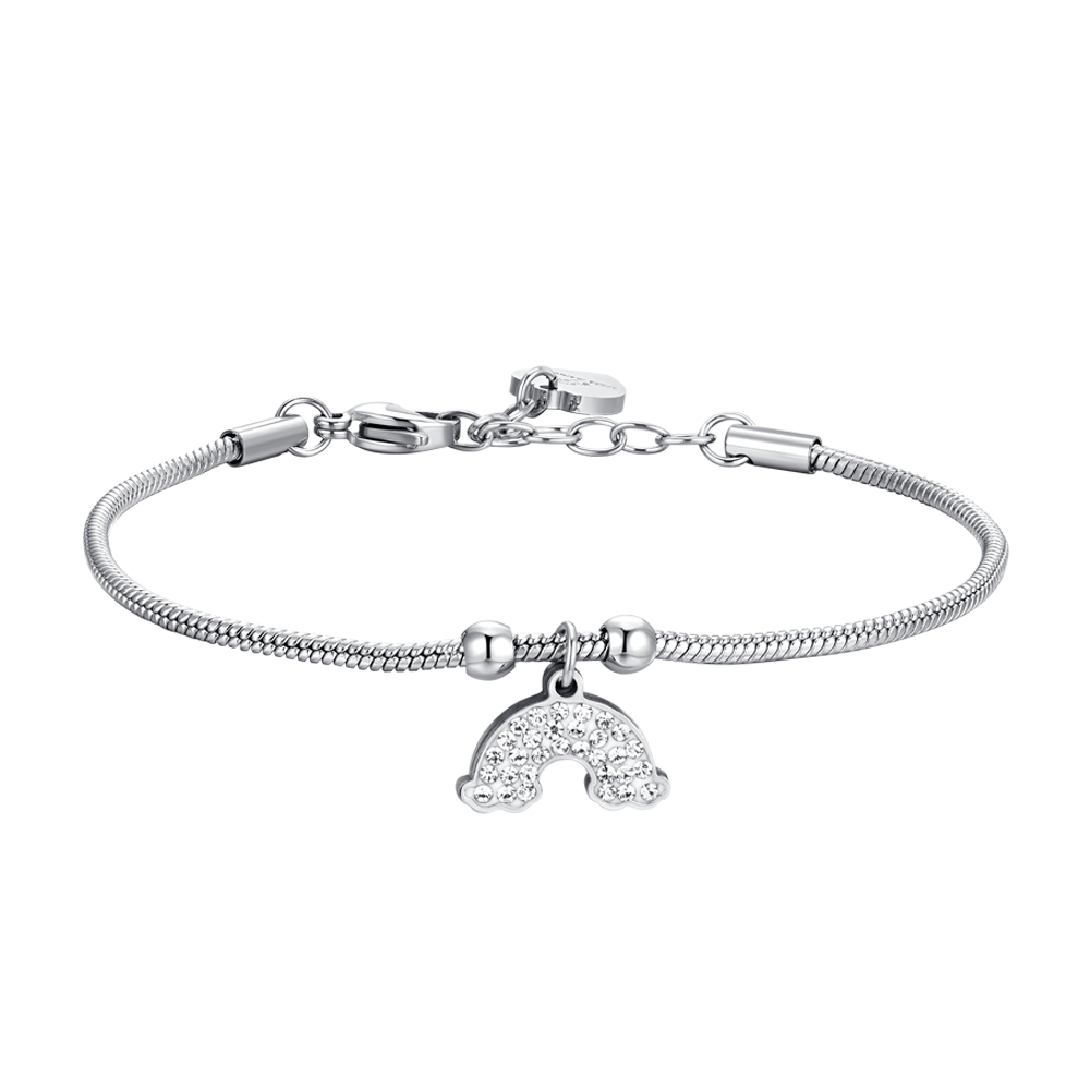 BRACELET FEMME EN ACIER ARC-EN-CIEL