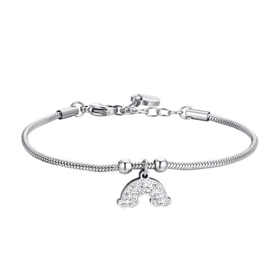 BRACELET FEMME EN ACIER ARC-EN-CIEL