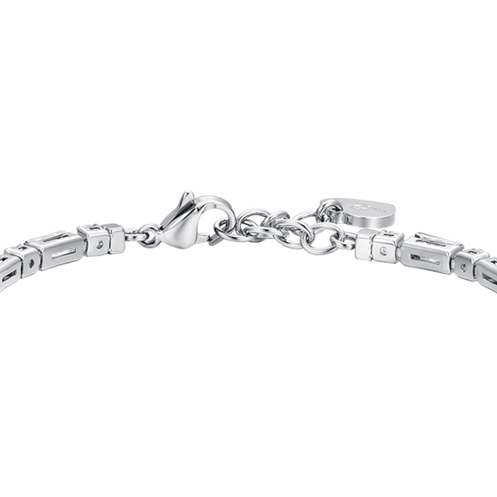 BRACELET DE TENNIS POUR FEMME EN ACIER AVEC ZIRCON CUBIQUE BLANC