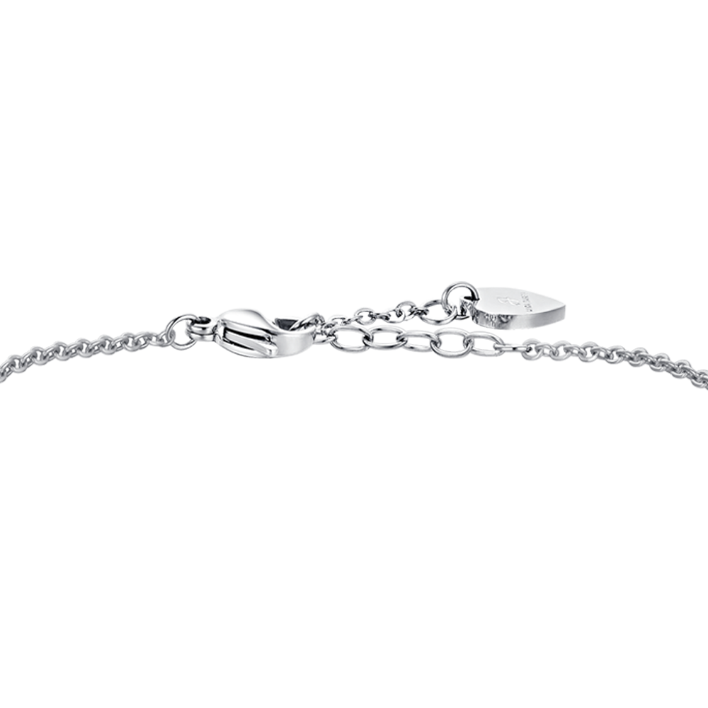 BRACELET FEMME PLANÈTE ET ÉTOILES EN ACIER