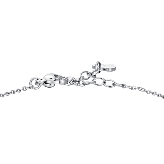 BRACELET POUR FEMME EN ACIER AVEC ÉTOILE ET CRISTAUX BLANCS