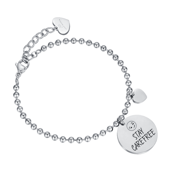 BRACELET FEMME EN ACIER STAY CAREFREE