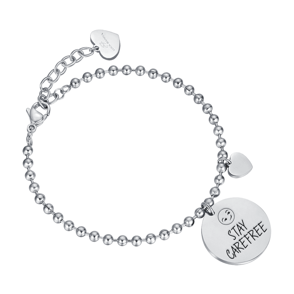 BRACELET FEMME EN ACIER STAY CAREFREE