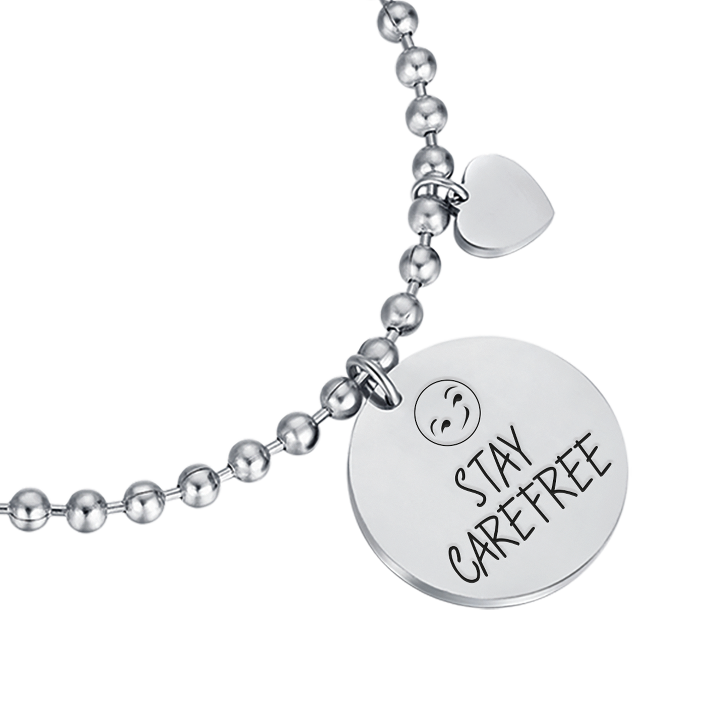 BRACELET FEMME EN ACIER STAY CAREFREE