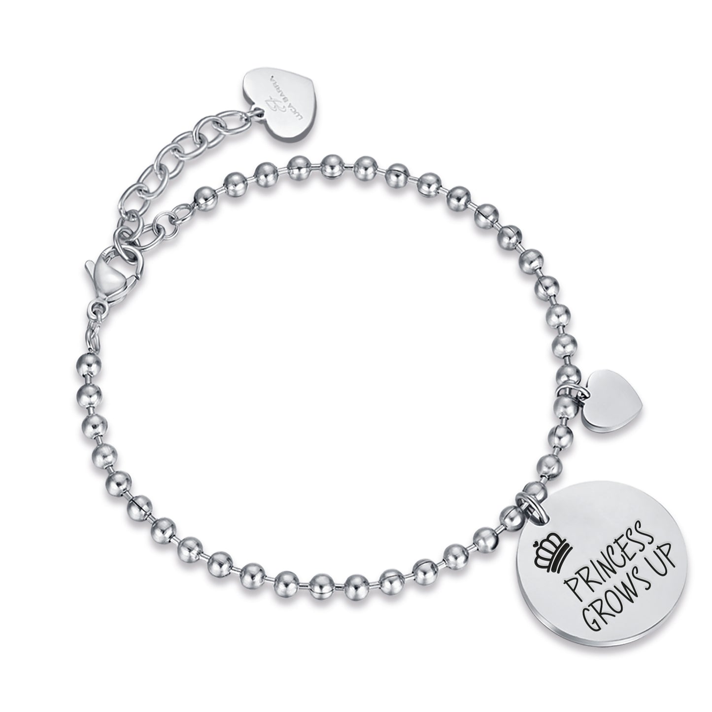 PRINCESSE GRANDIT BRACELET EN ACIER POUR FEMME