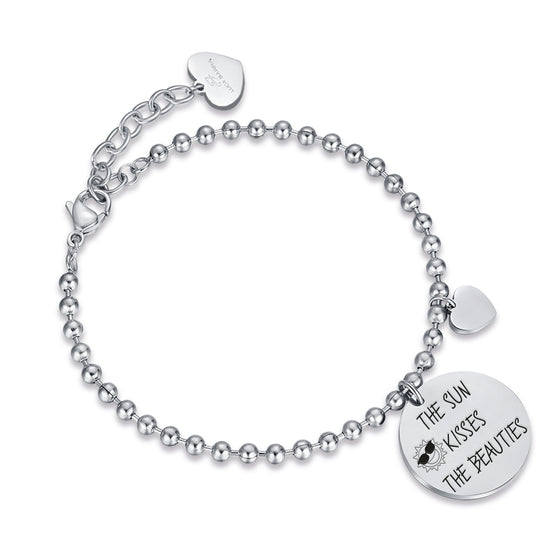 BRACELET D'ACIER POUR FEMME LE SOLEIL BRANCHE LES BELLES Luca Barra