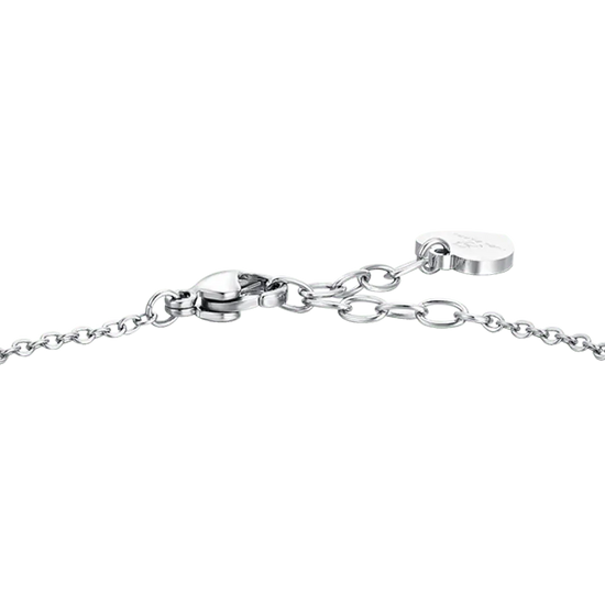 BRACELET POUR FEMME EN ACIER AVEC FLÈCHE ET ZIRCONES Luca Barra