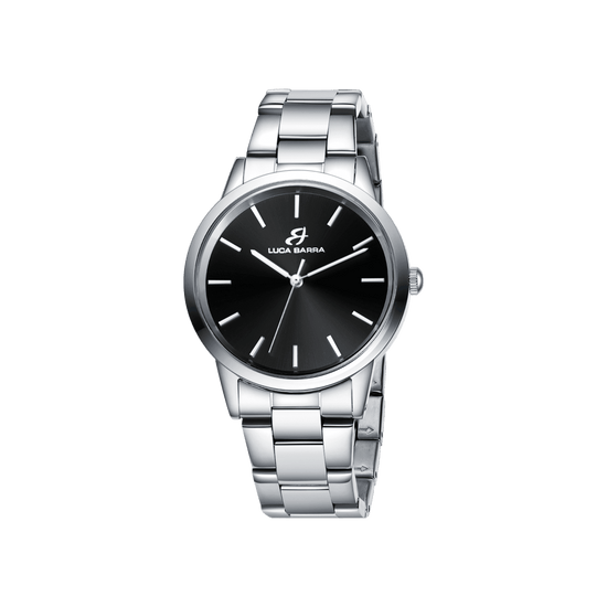 MONTRE POUR HOMME AVEC BOÎTIER EN ACIER PLAQUÉ OR CADRAN PLAQUÉ OR