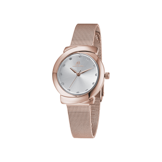 OROLOGIO DONNA IN ACCIAIO CON CASSA IP ROSE